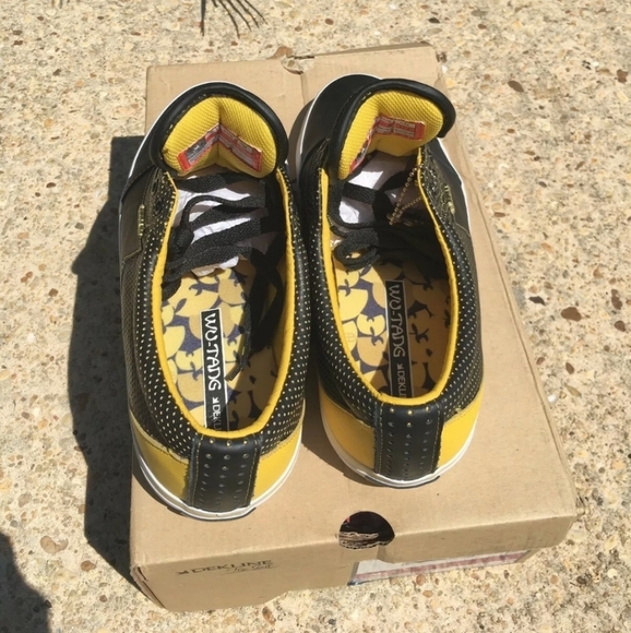 NIB Dekline Belmont Wu-Tang Yellow Killer Bee Shoe - Picture 3 of 11